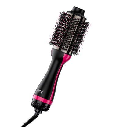 Hårfönborste Ionic Hair Styler Volumizer med 75 mm ovalt fat