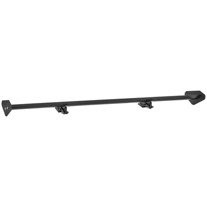 GT Wing Car Spoiler, 43.3 Inch Universal Spoiler with Single Deck, Adjustable Lightweight Aluminum, Car Rear Spoiler Wing, Racing Spoiler BGW/JDM Drift Black