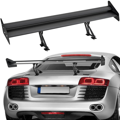 Universal Heckspoiler GT Stil Einstellbare Stamm Flügel Auto Racing 53.1''