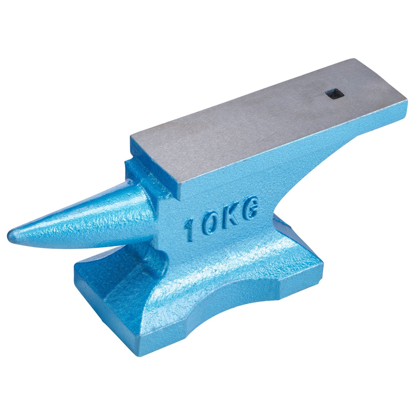 Single Horn Anvil 22Lbs Cast Iron Anvil Blacksmith for Sale Forge Tools and Equipment Anvil Rugged Round Horn Anvil Blacksmith Jewelers Metalsmith Blacksmith Tool