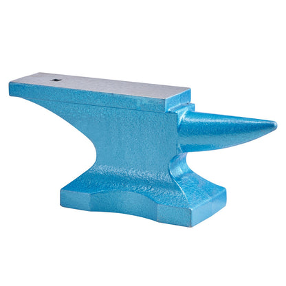 Single Horn Anvil 22Lbs Cast Iron Anvil Blacksmith for Sale Forge Tools and Equipment Anvil Rugged Round Horn Anvil Blacksmith Jewelers Metalsmith Blacksmith Tool