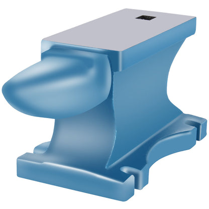 Amboss mit einem Horn 99 Pfund Gusseisenamboss Schmied zu verkaufen Schmiedewerkzeuge und -ausrüstung Amboss Stabiler runder Hornamboss Schmied Juwelier Metallschmied Schmiedewerkzeuge