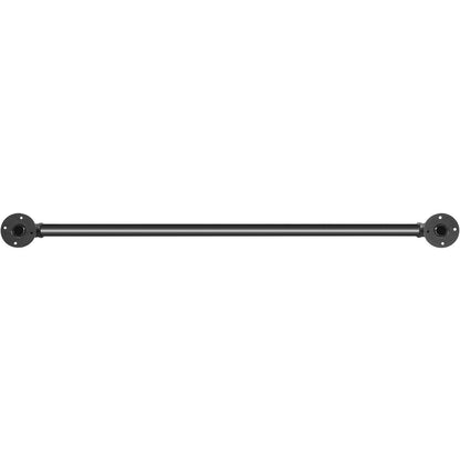 Pipe Trapp Ledstång Trappa Ledstång 2 FT Kolstål för väggmontering