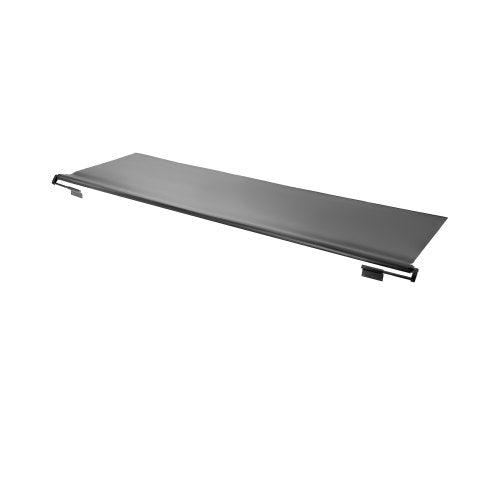 Camper Awning Fabric Replacement, 1" to 13', Weatherproof Durable Slide Topper Awning with Bracket, Heavy Duty Slide Topper Awning with Stainless Steel Material, Fit for RV & Motorhome(Black)