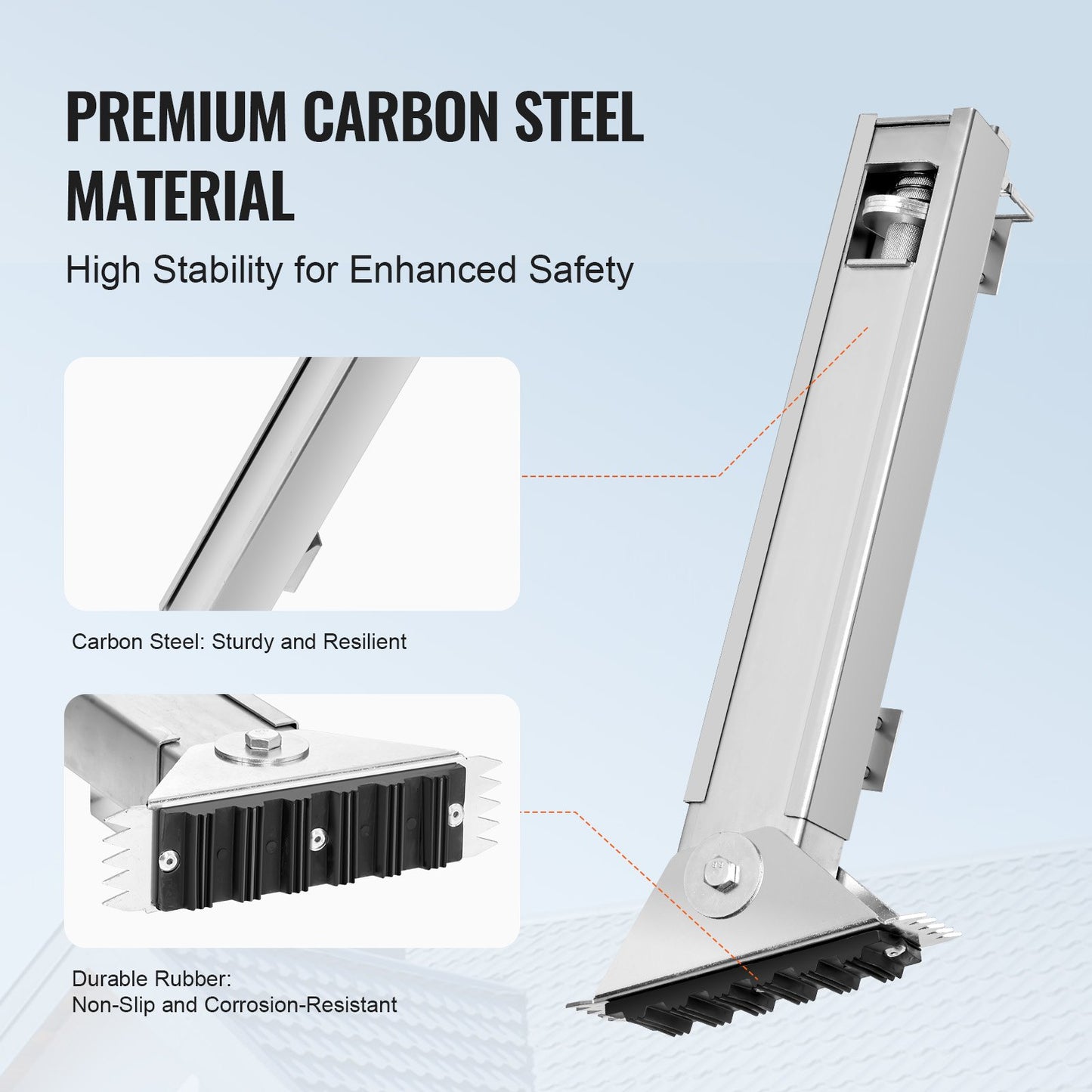 Ladder Leveler 11.4 inch Expansion Length Leveling Tool Quick Release