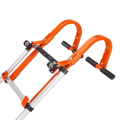 Ladder Roof hook Stabilizer 2-pack with wheel rubber grip T-Bar Steel