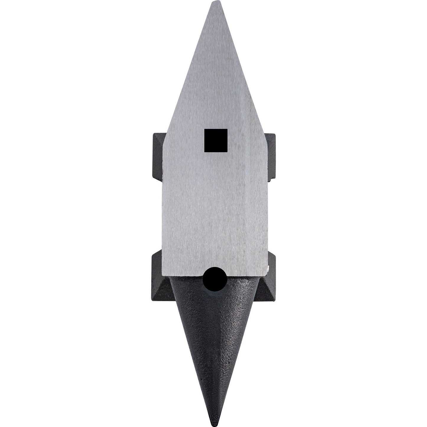 Cast Steel Anvil, 22 lbs (10 kg) Single Horn Anvil with Large Countertop and Stable Base, High Hardness Sturdy Round Horn Anvil Blacksmith, for Bending, Shaping