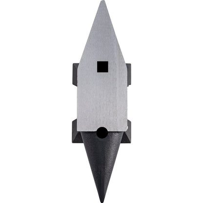 Cast Steel Anvil, 22 lbs (10 kg) Single Horn Anvil with Large Countertop and Stable Base, High Hardness Sturdy Round Horn Anvil Blacksmith, for Bending, Shaping