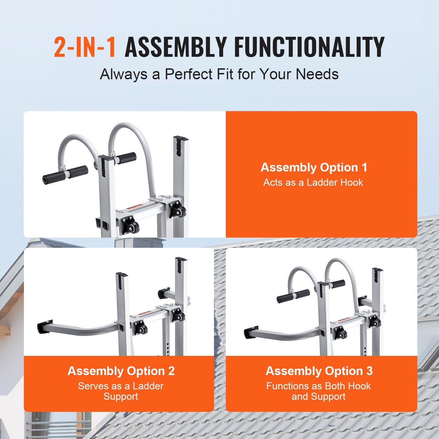 2 i 1 Stege Stabilisator Förlängning Vägg Standoff Krok Takås