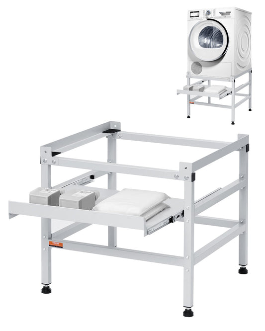 Tvättmaskinsstativ piedestal 25,2x25 tum för bricka 300LB med bricka