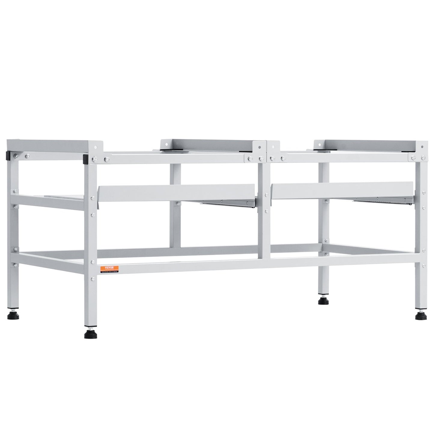 Tvättmaskinsstativ piedestal 48,5x25 tum 590LB med dubbelbricka