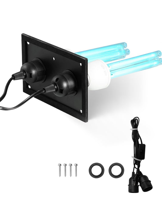 HVAC-Luftreiniger-ganzes Haus 50W 5 Zoll UV-Licht im Kanal für Wechselstrom-System