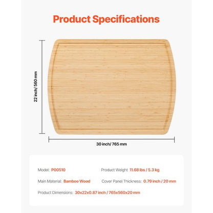 Nudelbrett Herdabdeckung Bambus Holzdeckel Küche Elektro Gasherd | EU