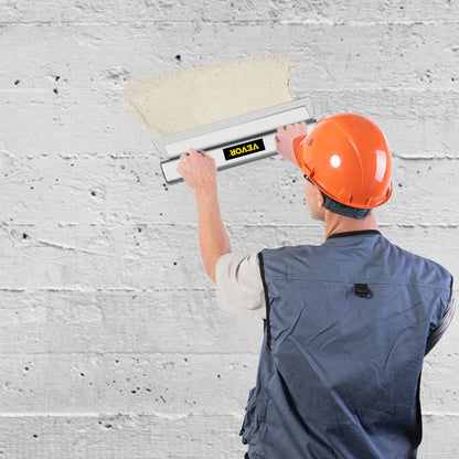 Skimming Blade,32 inch Smoothing Knife, European Stainless Steel Construction Knife, Aluminum Blade Profile Smoothing Knockdown Spatula for Gyprock/Drywall/Wall-Board