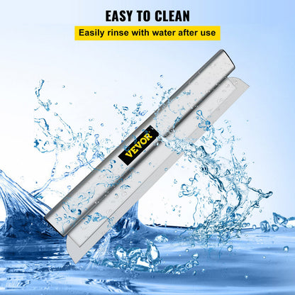 Skimming Blade,40 inch Smoothing Knife, European Stainless Steel Construction Knife, Aluminum Blade Profile Smoothing Knockdown Spatula for Gyprock/Drywall/Wall-Board