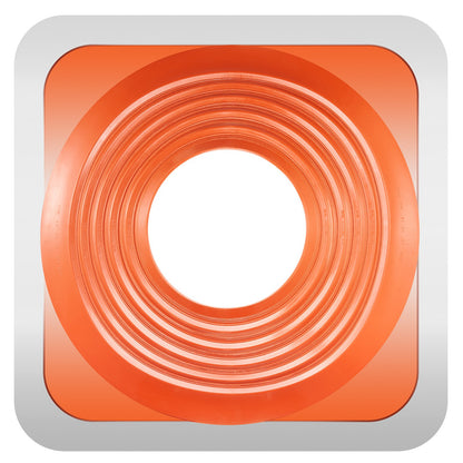 Metall-Dachrohr-Blinkmanschette, passend für 10"-18"-Rohre, hochtemperaturbeständiges, flexibles Silikon