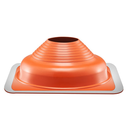 2 st Metalltakrör Blinkande känga Passar 6-1/4" - 11-3/4" Pipe Röd Silikon