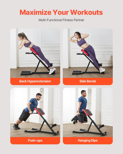 Römischen Stuhl Zurück Extension Hyperextension Bank Multifunktionale Einstellbar