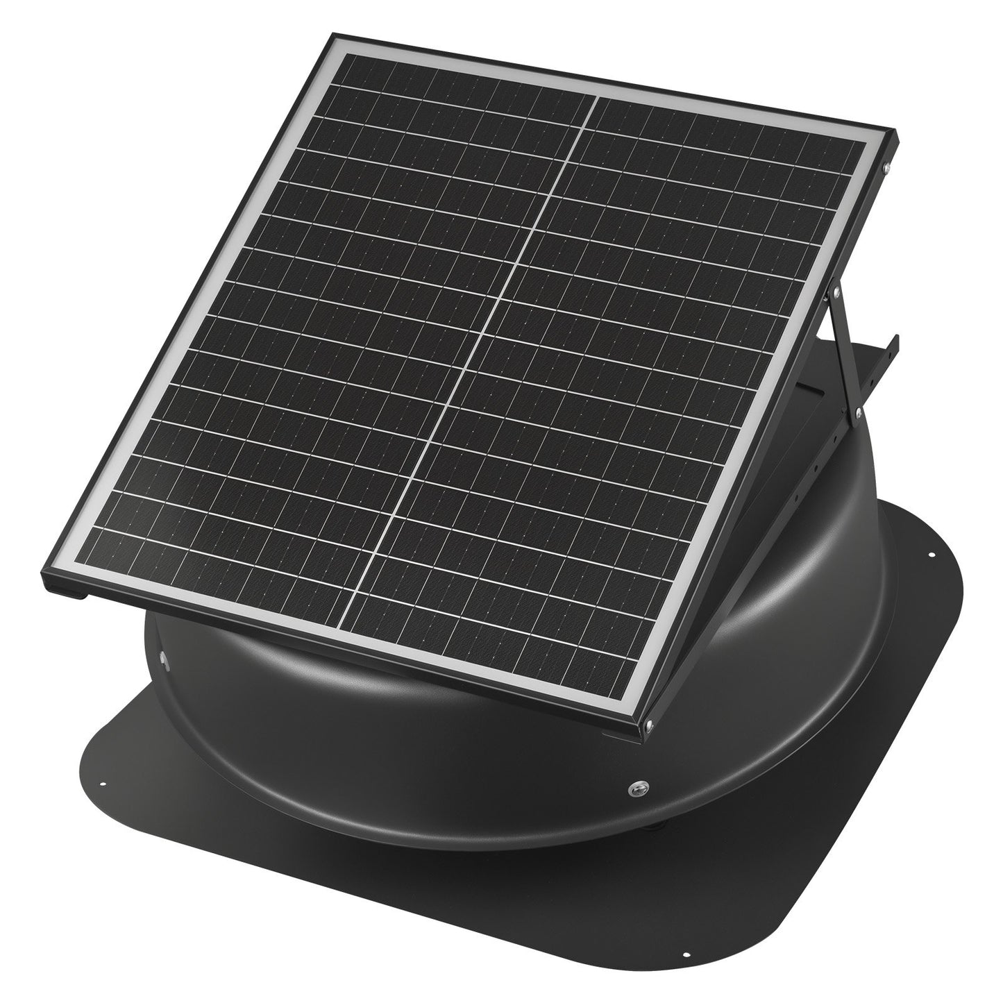 Solar Roof Attic Exhaust Fan 42W with Smart Thermostat Remote Control