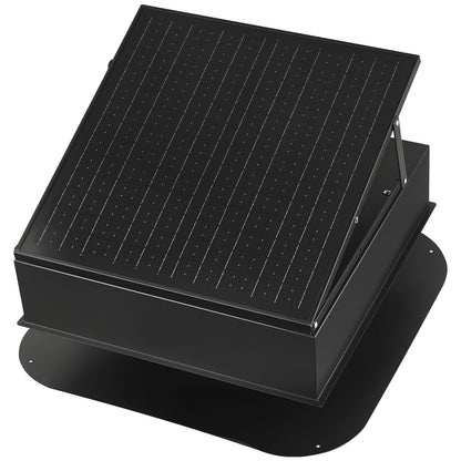 Solar Roof Attic Exhaust Fan 35W with Smart Thermostat Brushless Motor