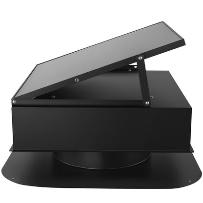 Solar Roof Attic Exhaust Fan 35W with Smart Thermostat Brushless Motor