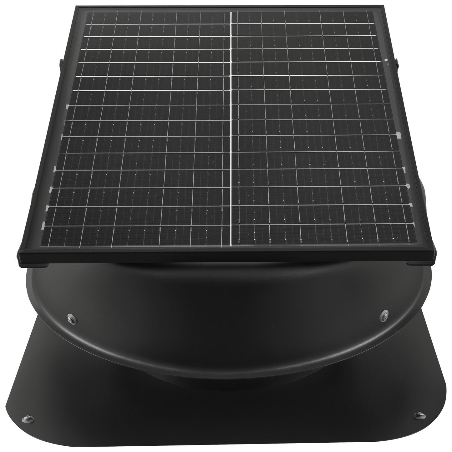 Solar Roof Attic Exhaust Fan 50W with Smart Thermostat Remote Control