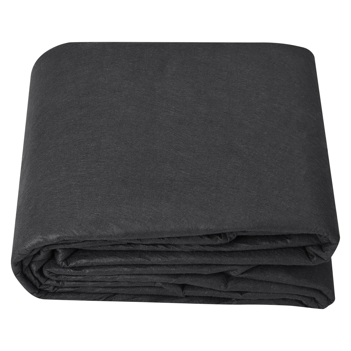 Non Woven Geotextile Tyg Under Grus, 10x100FT 8OZ Driveway Tyg Landskapstyg, Heavy Duty Weed Barrier Tyg, Marktäckande Ogräsbekämpningstyg, French Drains Dräneringstyg, Svart