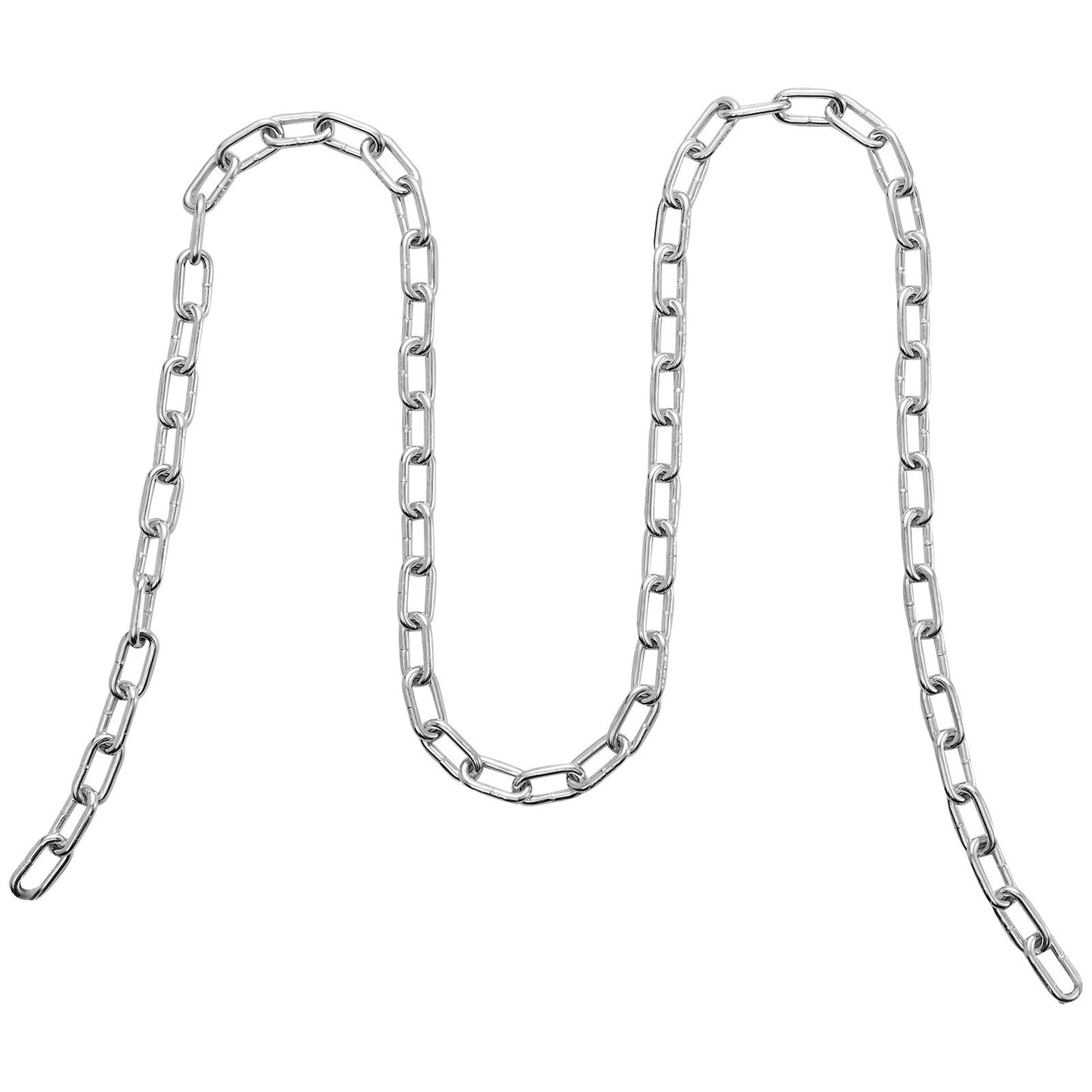 Zinc Plated Proof Coil Chain Carbon Steel Chain Sling 3/16" x 250' 1100lbs