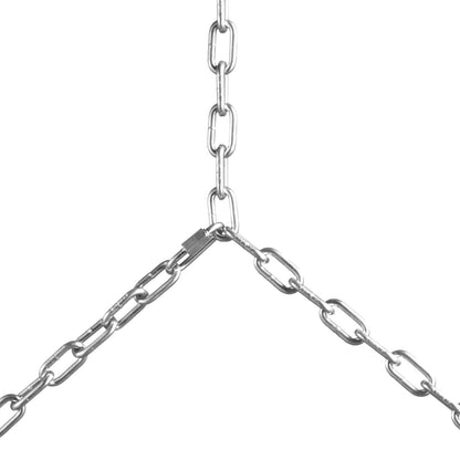 Zinc Plated Proof Coil Chain Carbon Steel Chain Sling 3/16" x 250' 1100lbs