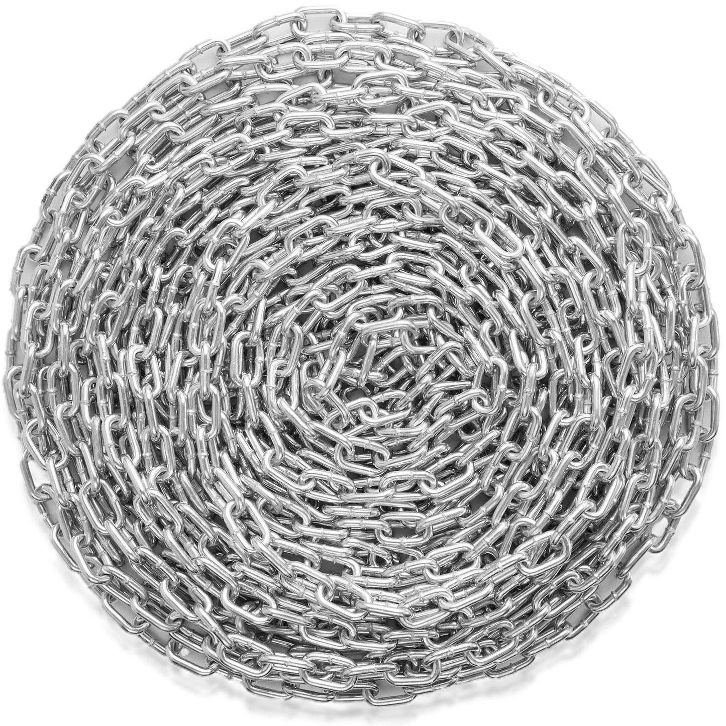 Verzinkte Proof-Coil-Kette, Kohlenstoffstahl-Kettenschlinge, 5/16" x 92', 1667 lbs