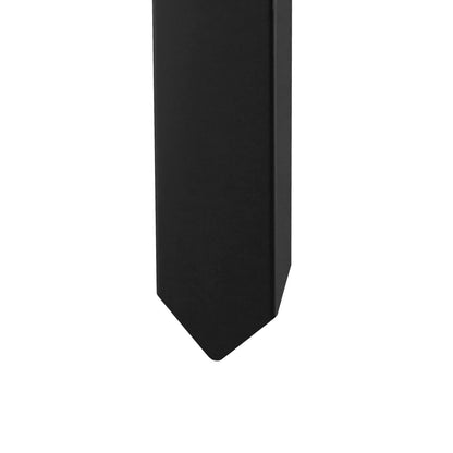 Fence Post Anchor Repair Kit, 6 Pack Inner Diameter 3.5 x3.5 Inches Heavy Duty Fence Post Support Posts, Anchor Ground Spike for Repairing Tilted, Broken Wooden Fence Post, Enveloping