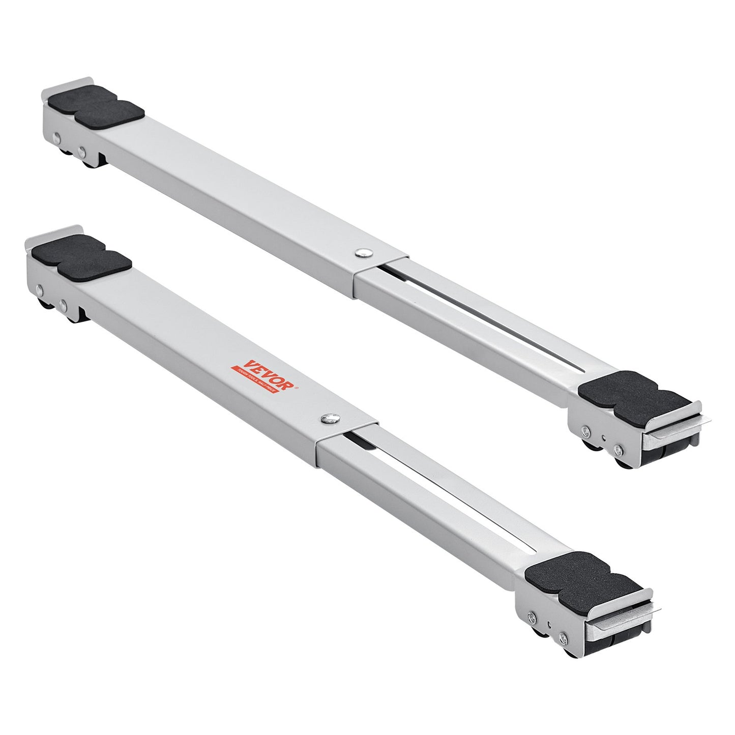 Heavy Duty Möbelapparater Rullar, 660 lbs total belastning, utdragbara apparatrullar Mobil tvättmaskinsbas, Kylskåp Dolly Movers för kylskåp, torktumlare, diskmaskiner, vit