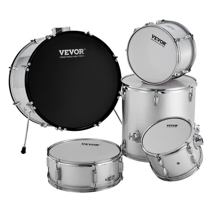 Adult Drum Set 5-Piece 22 in Complete Full Size Drum Set with Throne Stand
