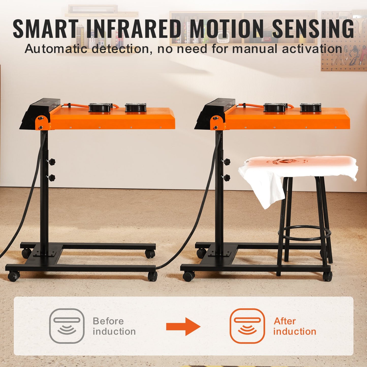 Flash Tork 6000W 19 x 21 inch Automatic Infrared IR Silk Screen Tork