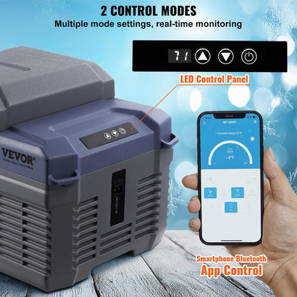 Tragbarer Autokühlschrank mit Gefrierfach, Kompressor, 12 l, Einzelzone, für Wohnmobil