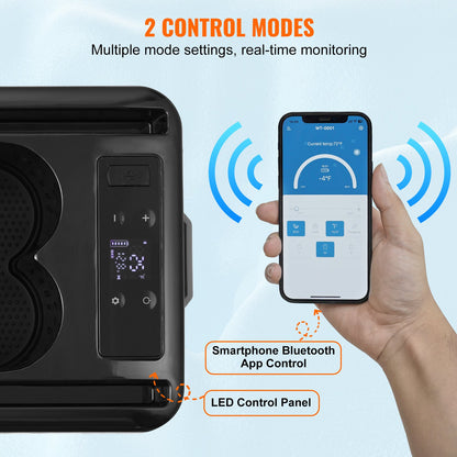 Car Refrigerator, 12 Volt Car Armrest Refrigerator Fridge, 15 L Single Zone Portable Freezer, -4℉-68℉ Adjustable Range, 12/24V DC and 100-240V AC Compressor Cooler for Outdoor, Camping