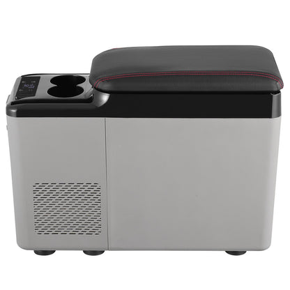 Tragbarer Autokühlschrank mit Gefrierfach, Kompressor, 15 l, Einzelzone, für Auto und Zuhause