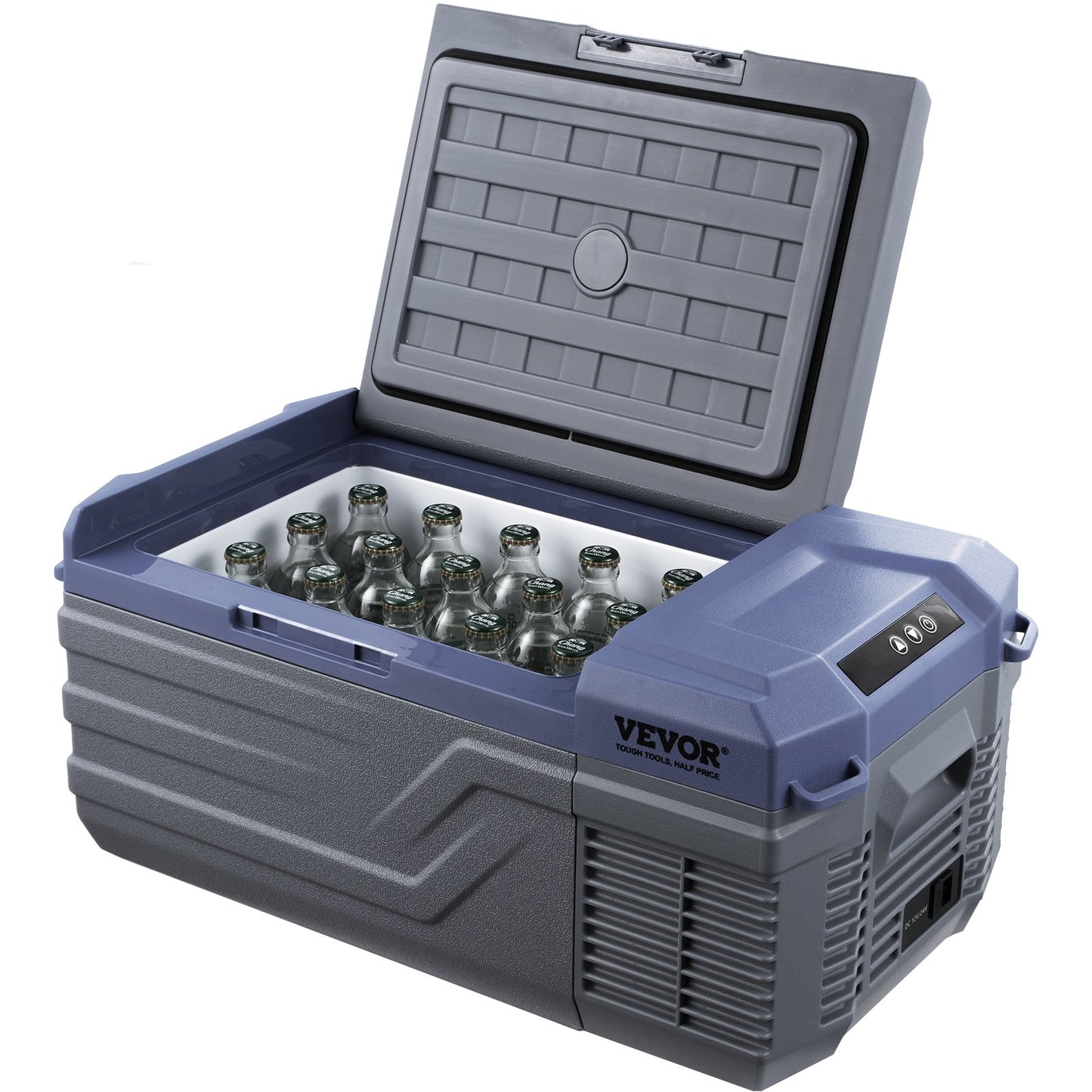 Tragbarer Autokühlschrank mit Gefrierfach, Kompressor, 15 l, Einzelzone, für Auto und Zuhause