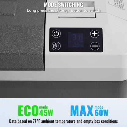 Tragbarer Autokühlschrank mit Gefrierfach, Kompressor, 25 l, Einzelzone, für Auto und Zuhause