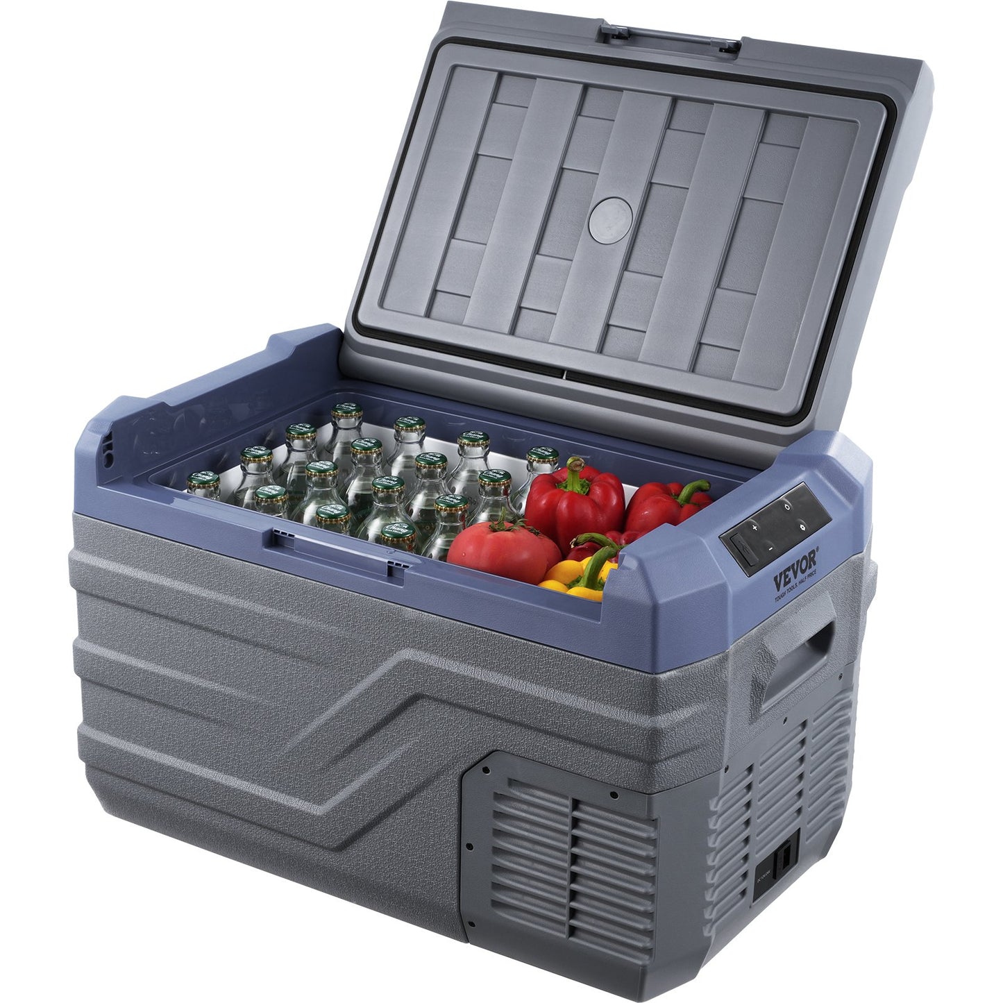 Portable Car Refrigerator Freezer Compressor 30L Single Zone for Car Home