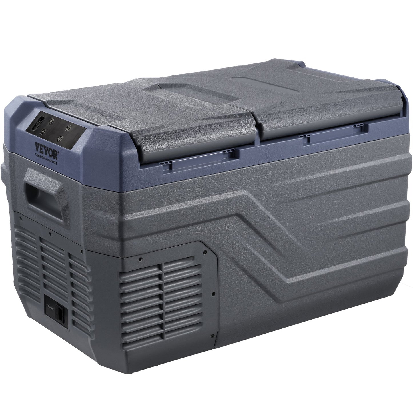 Tragbarer Autokühlschrank mit Gefrierfach, Kompressor, 25 l, Dual Zone, für Zuhause, Auto