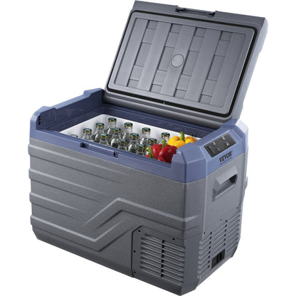 Portable Car Refrigerator Freezer Compressor 37 L Single Zone for Car Home