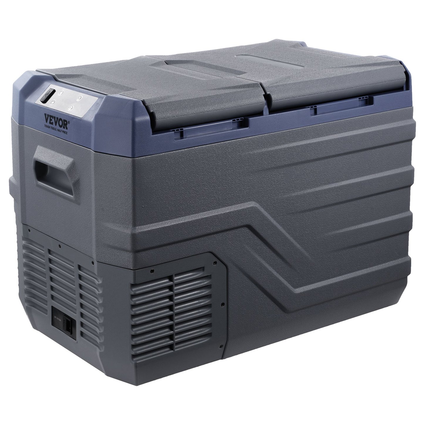 Tragbarer Autokühlschrank mit Gefrierfach, Kompressor, 32 l, Dual Zone, für Zuhause, Auto