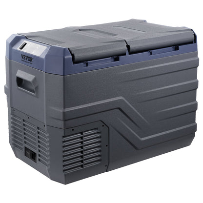 Tragbarer Autokühlschrank mit Gefrierfach, Kompressor, 32 l, Dual Zone, für Zuhause, Auto