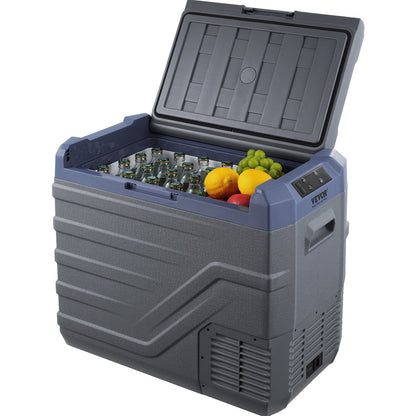 Tragbarer Autokühlschrank mit Gefrierfach, Kompressor, 45 l, Einzelzone, für Auto und Zuhause