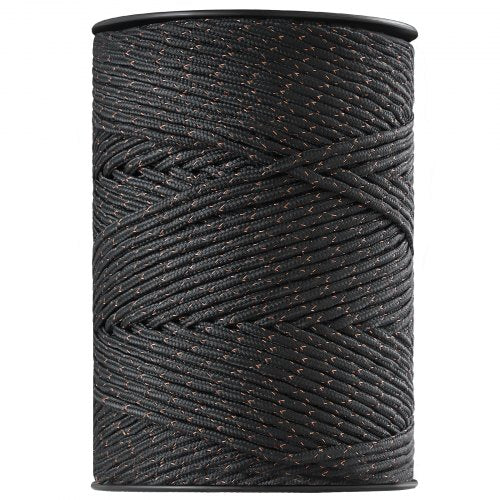 Electric Fence Wire, 1000Ft 305M Portable Polywire, 1/4" Diameter 2 Copper Strands for Reliable Conductivity and Rust Resistance, Fencing Rope Line for Horse, Cattle, Livestock