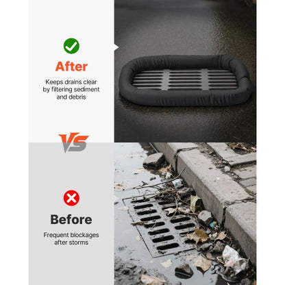 Sedimentfilterschlauch 5 Zoll x 10 Fuß Schlammschlauch Erosionsschutz Kanalschutz | EU