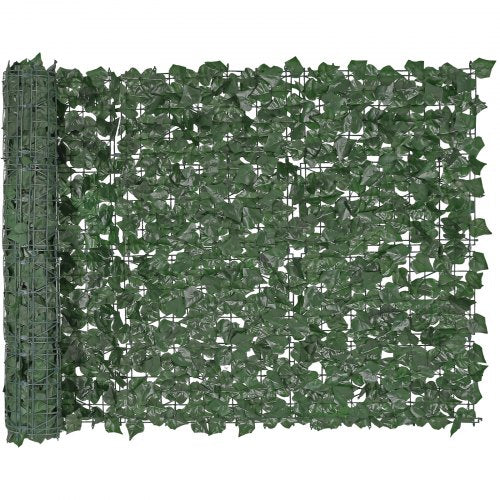 Ivy Privacy Fence, 39 x 98 in Artificial Green Wall Screen, Greenery Ivy Fence with Strengthened Joint, Faux Hedges Vine Leaf Decoration for Outdoor Garden, Yard, Balcony, Patio Decor