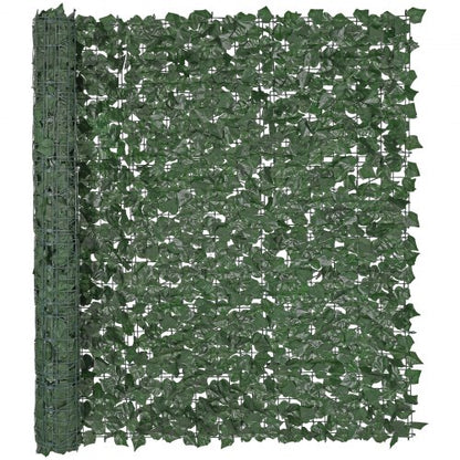 Ivy Privacy Fence, 59 x 98 in Artificial Green Wall Screen, Greenery Ivy Fence with Strengthened Joint, Faux Hedges Vine Leaf Decoration for Outdoor Garden, Yard, Balcony, Patio Decor
