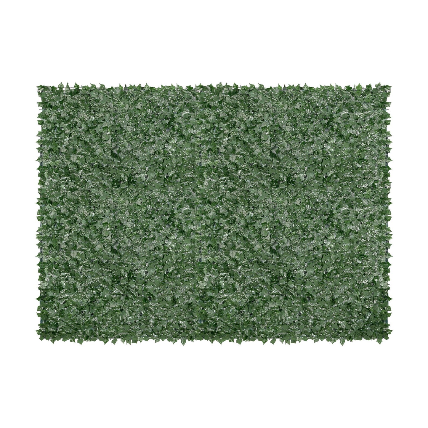 Ivy Privacy Fence, 1830 x 2440 mm Artificial Green Wall Screen, Greenery Ivy Fence with Mesh Fabric and Reinforced Joint, Fake Hedges Vine Leaf Decoration for Outdoor Garden, Backyard